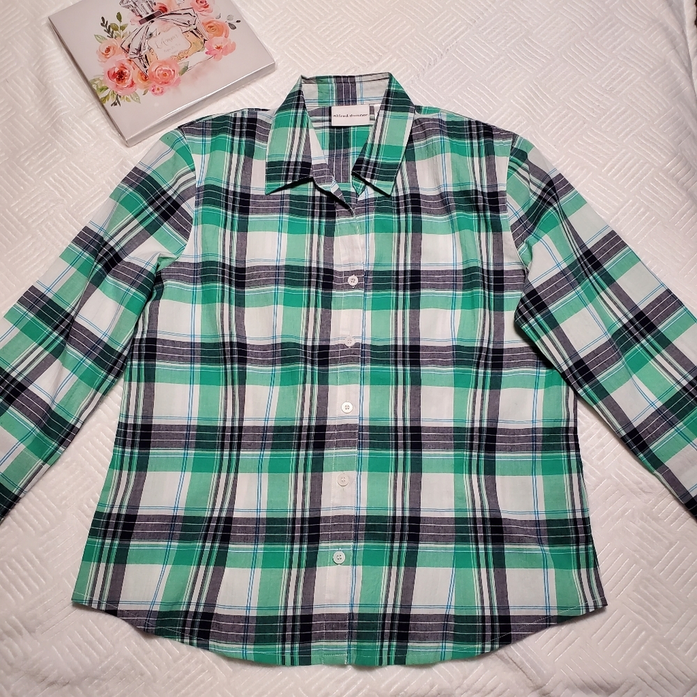 Women Alfred Dunner Botton Shirt